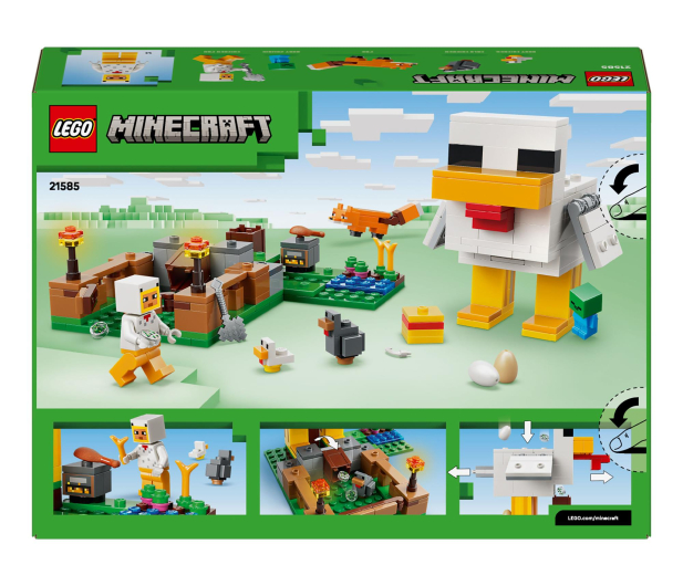 LEGO MINECRAFT 21585 Farma kurczaków - 1473417 - zdjęcie 17